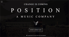 Desktop Screenshot of positionmusic.com